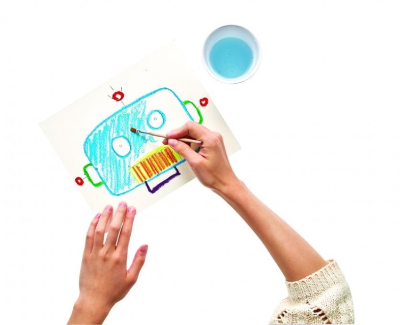 Kredki żelowe 24 szt. akwarelowe z pędzelkiem Smooth Stix - Ooly