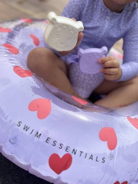 Duże koło do pływania 90 cm Serduszka - The Swim Essentials