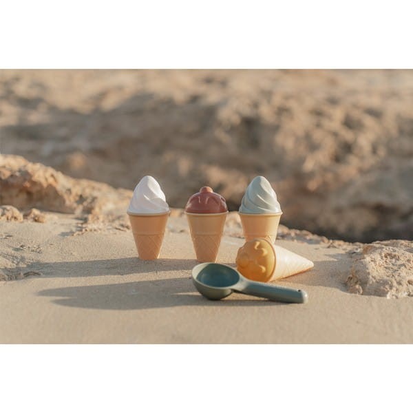 Lody foremki do piasku Rożki - Little Dutch