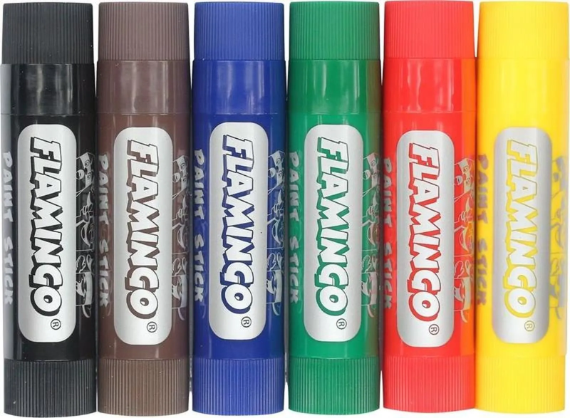 Farba w Kredce 6 szt. Flamingo Titanum