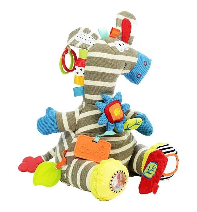 Dolce - zebra aktywizującą zabawka sensoryczna