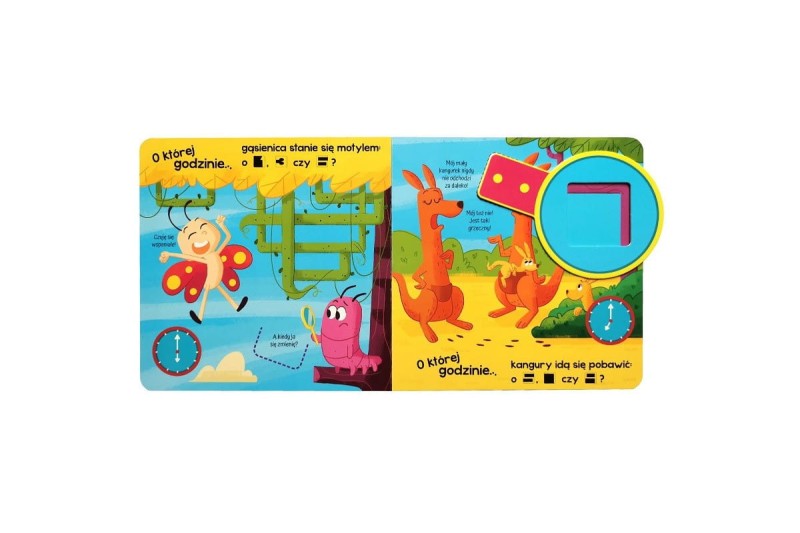 O której godzinie…? Książka z magiczną lupą