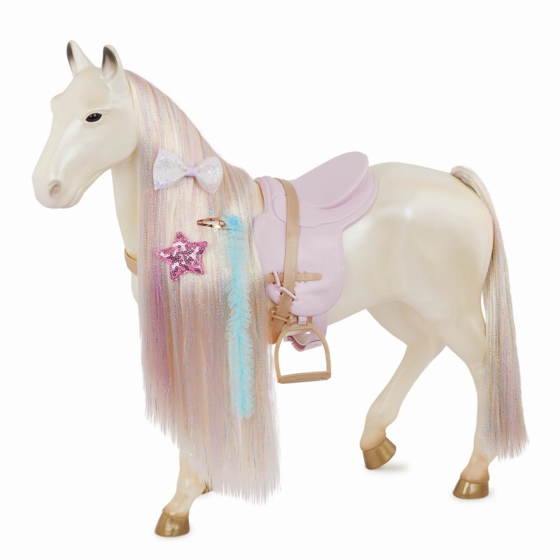 Baśniowy koń dla lalki 50 cm z akcesoriami do czesania Our Generation
