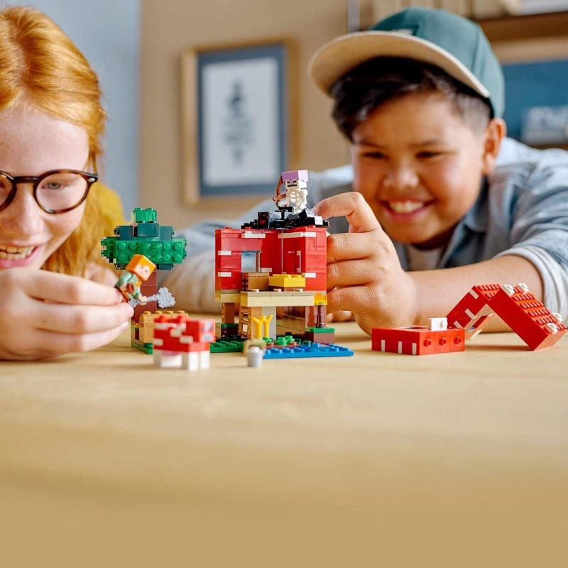 Lego Minecraft Dom w grzybie 21179