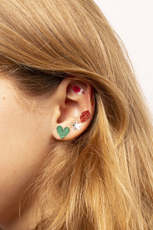 Kolczyki samoprzylepne dla dzieci LILY omy