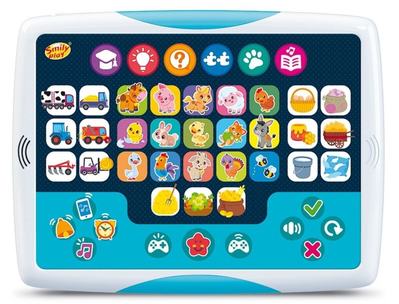 Edukacyjny tablet dla dzieci Zwierzęta Smily Play