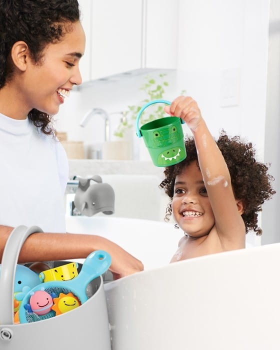 Wiaderka z dziurkami do wody, kąpieli Zoo Skip Hop