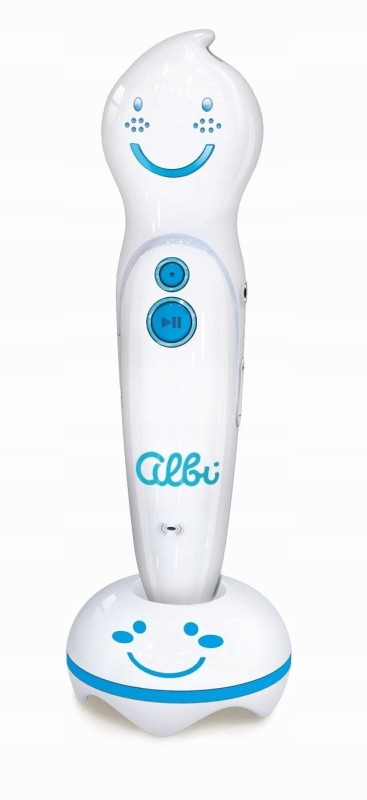 Mój pierwszy elementarz zestaw pióro Albik i Interaktywna Książka Czytaj z Albikiem