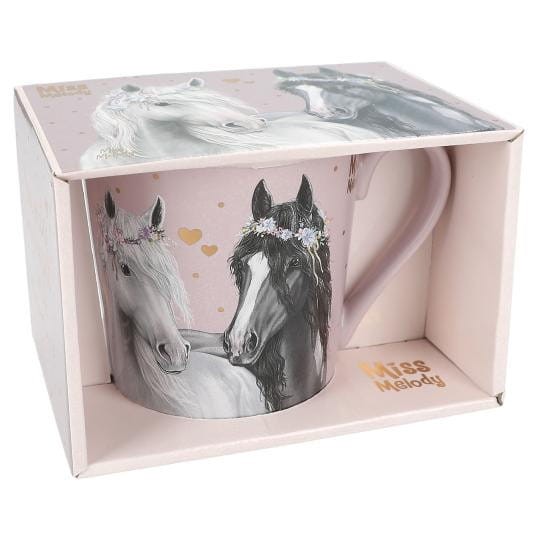 Kubek w konie porcelanowy Mug Miss Melody