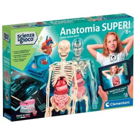 Super Anatomia laboratorium naukowe Clementoni