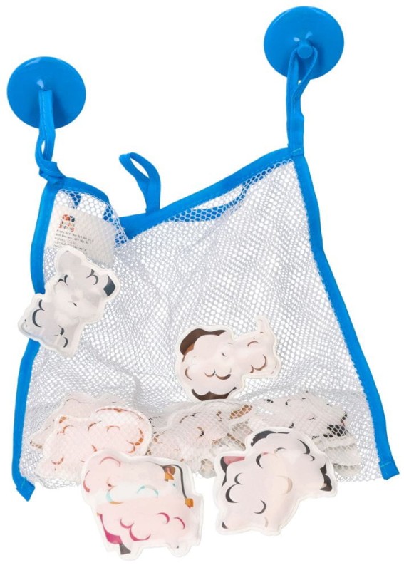 Naklejki do wanny zmieniające kolor zwierzaki Buddy & Barney