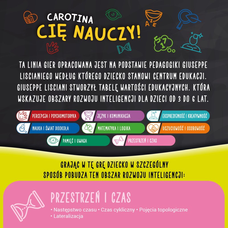 Pory Roku 4 plansze układanki Carotina Lisciani