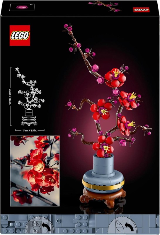 Kwiat śliwy Lego 10369 Icons The Botanical Collection