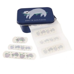 Plastry opatrunkowe w pudełku Leniwiec 30 szt. - Rex London