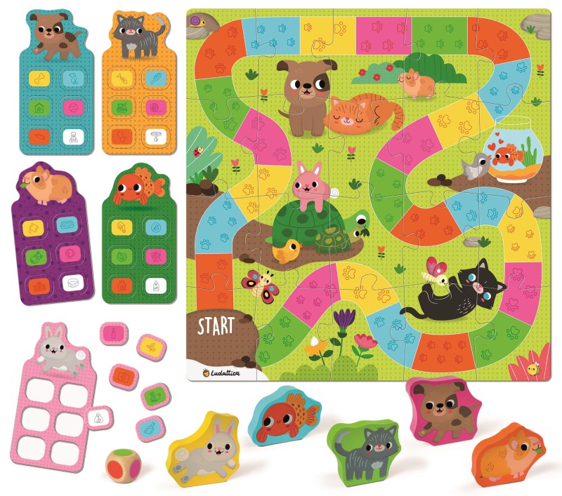 Gra planszowa Jak Zajmować Się Zwierzątkiem Ludattica