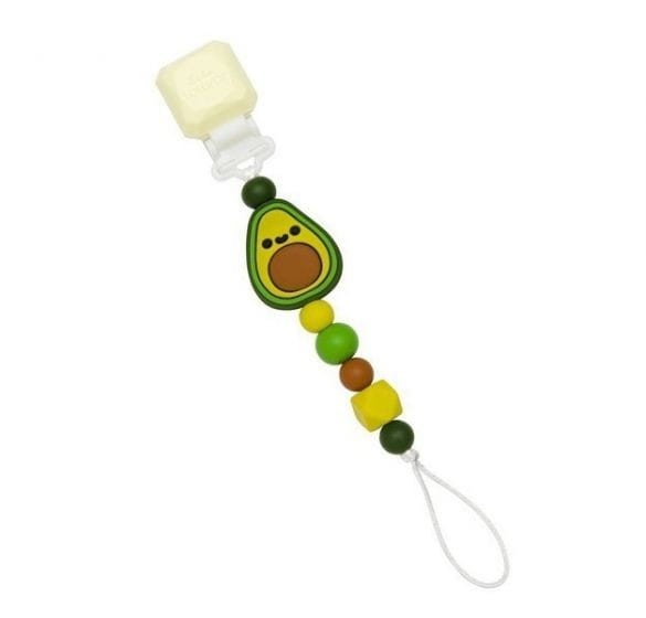 Zawieszka do smoczka Darling Avocado - loulou LOLLIPOP