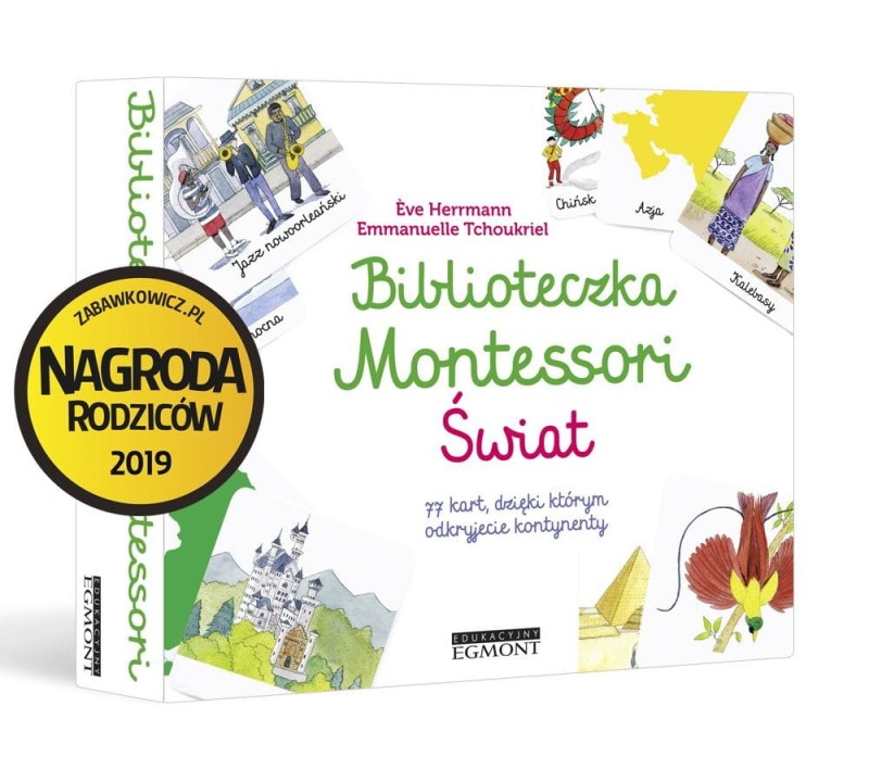 Biblioteczka Montessori. Świat