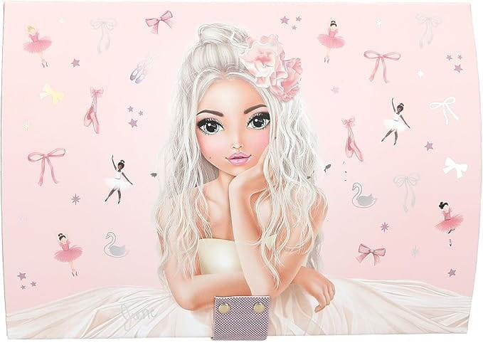 Szkatułka na kod z lusterkiem i szufladką Baletnica TOPModel