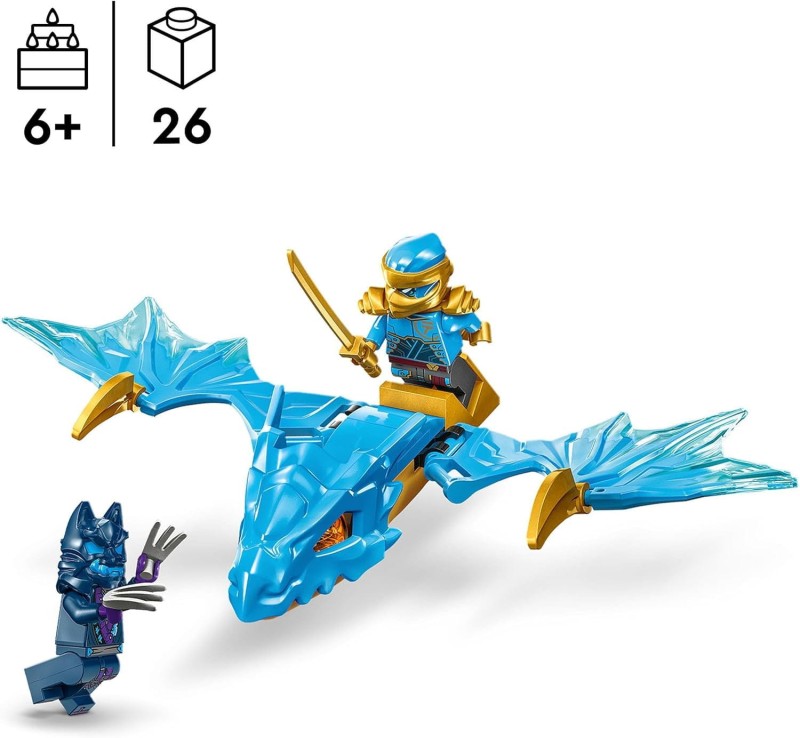 Atak powstającego smoka Nyi Lego NINJAGO 71802
