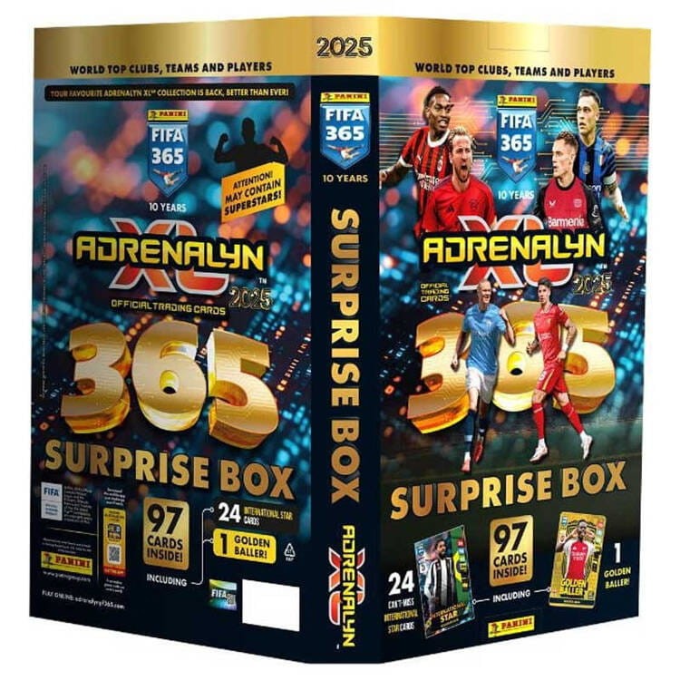 Kalendarz Adwentowy 2025 FIFA SURPRISE BOX karty piłkarskie Panini