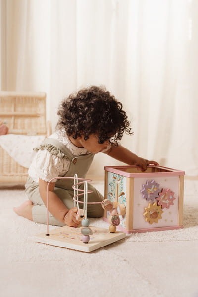 Duża kostka edukacyjna Fairy Garden Little Dutch