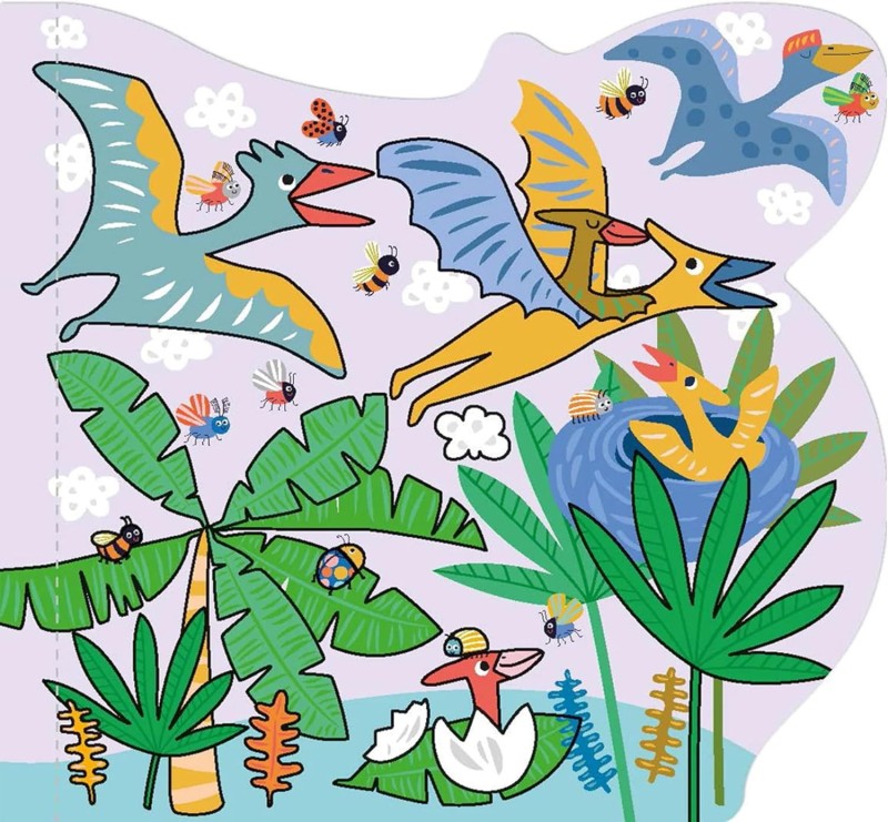 Wodna kolorowanka dinozaury malowanie wodą Avenir