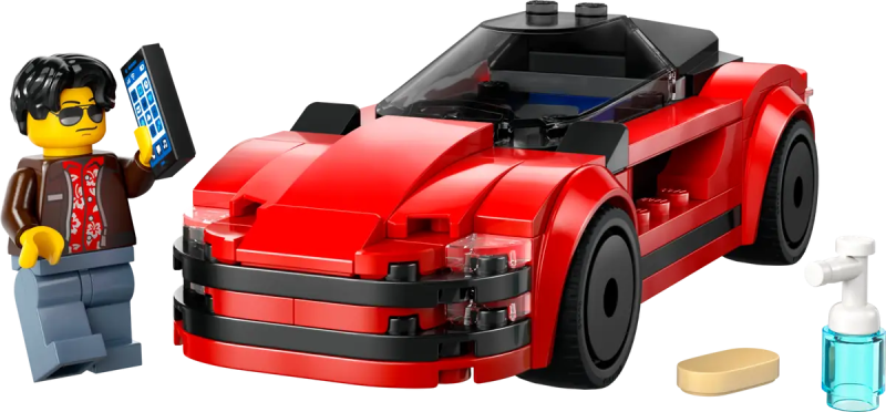 Lego City 60448 Czerwony samochód sportowy