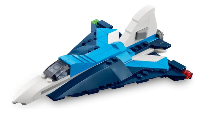 Lego  Creator 31160 Statek powietrzny: samolot wyścigowy