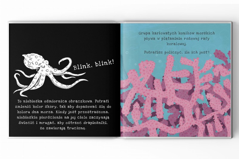 Sztuka kamuflażu zwierząt. Podświetl i Odkryj.