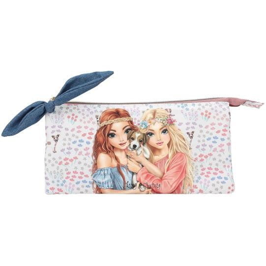 Kosmetyczna, saszetka, piórnik Kwiatki Velo Fleur TOPModel