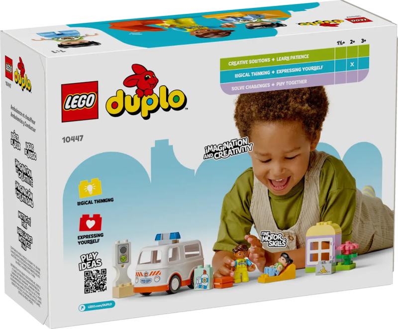 DUPLO Karetka z kierowcą Lego 10447