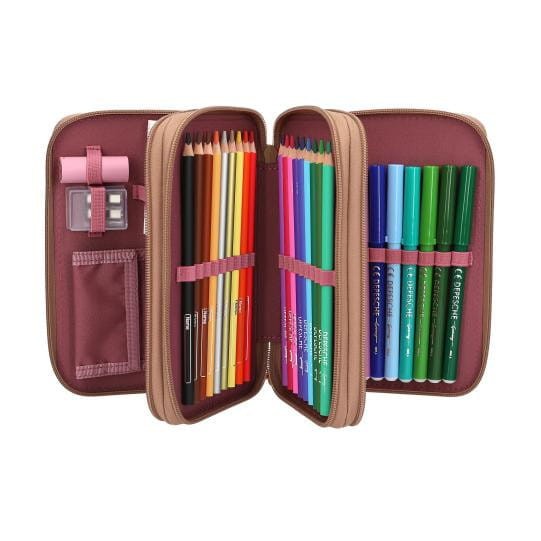 Piórnik TOPModel z wyposażeniem 3-częściowy FLORAL Piesek Bella