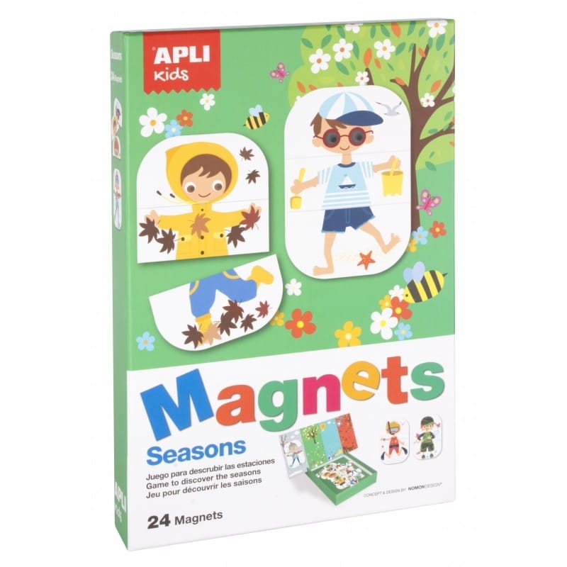 Magnetyczna układanka Pory roku - Apli Kids