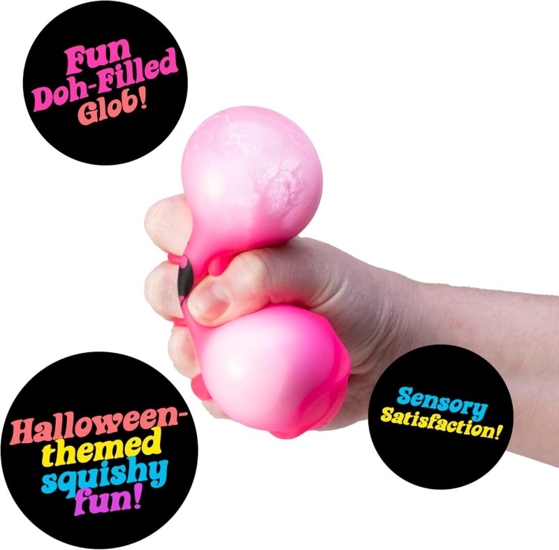 Świecący w ciemności Duszek gniotek 1 szt. Glowy Ghost Schylling