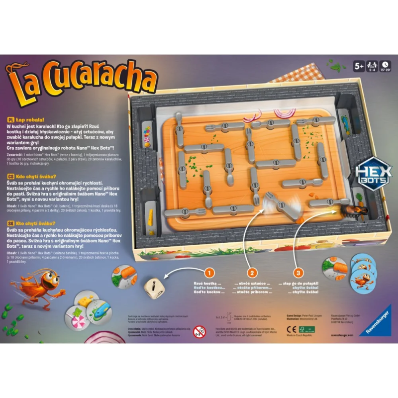 La Cucaracha gra planszowa Ravensburger