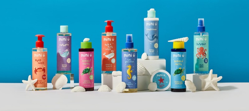 Naturalny szampon do włosów dla dzieci i niemowląt Mini U