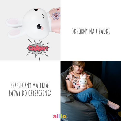 Alilo Króliczek Honey Bunny G6PRO niebieski