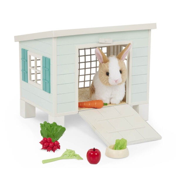 Chatka z króliczkiem i przysmaki Bunny Hutch Playset Our Gneration