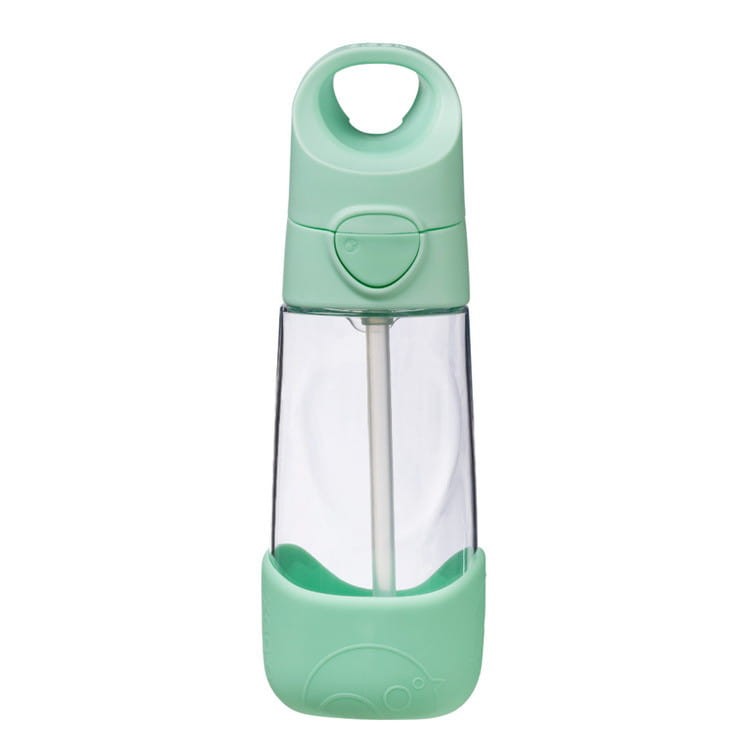 Butelka ze słomką 450 ml tritanowa, bidon Spearmint b.box