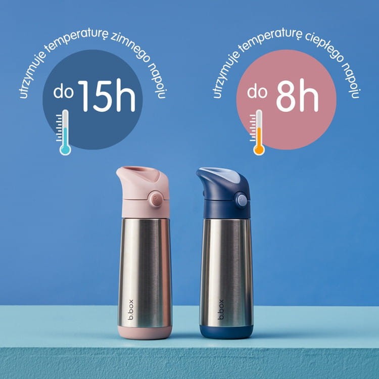 b.box Bidon Termiczny termos 500 ml Midnight