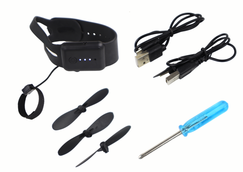 Dron zdalnie sterowany niebieski 360 stopni Lean Toys