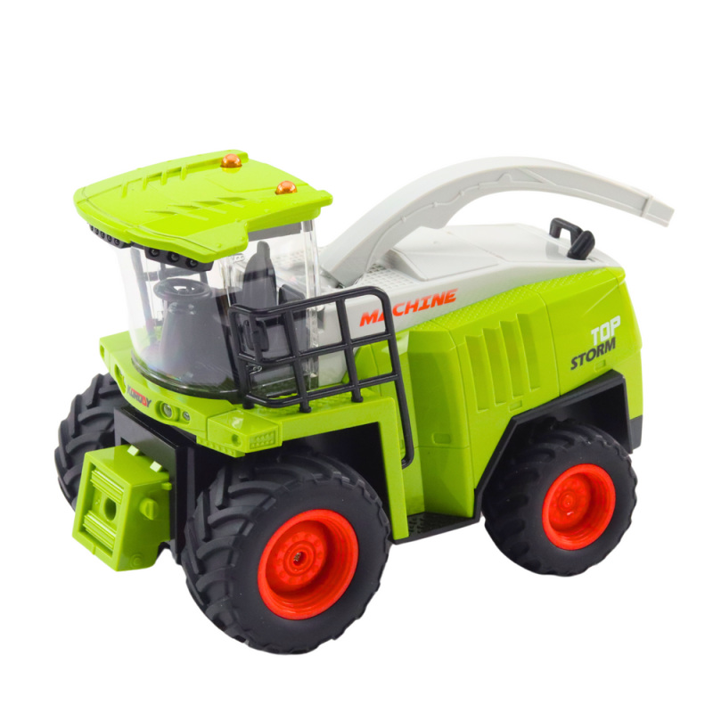 Kombajn rolniczy zdalnie sterowany z hederem Lean Toys