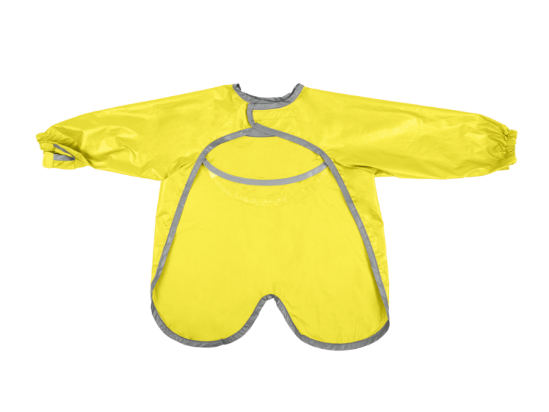 B.box - śliniak wodoodporny fartuszek z rękawami Smock Bib żółty