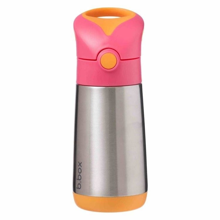 B.Box bidon termiczny termobutelka ze słomką INSULATED DRINK BOTTLE róż