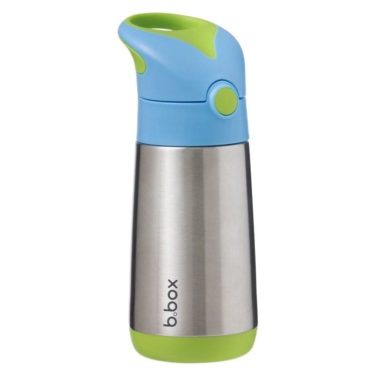 B.Box bidon termiczny termobutelka ze słomką INSULATED DRINK BOTTLE niebieski