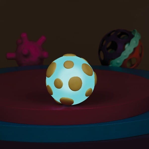 B.toys - zestaw wyjątkowych piłek sensorycznych z piłką świecącą Ball-a-balloos