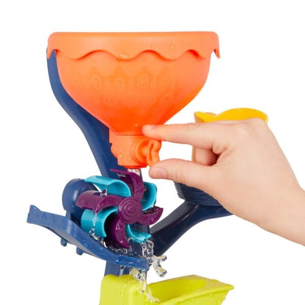 B.toys - młyn wodny kaskada z atrakcjami do zabawy w wodzie i piasku Owl About Waterfalls