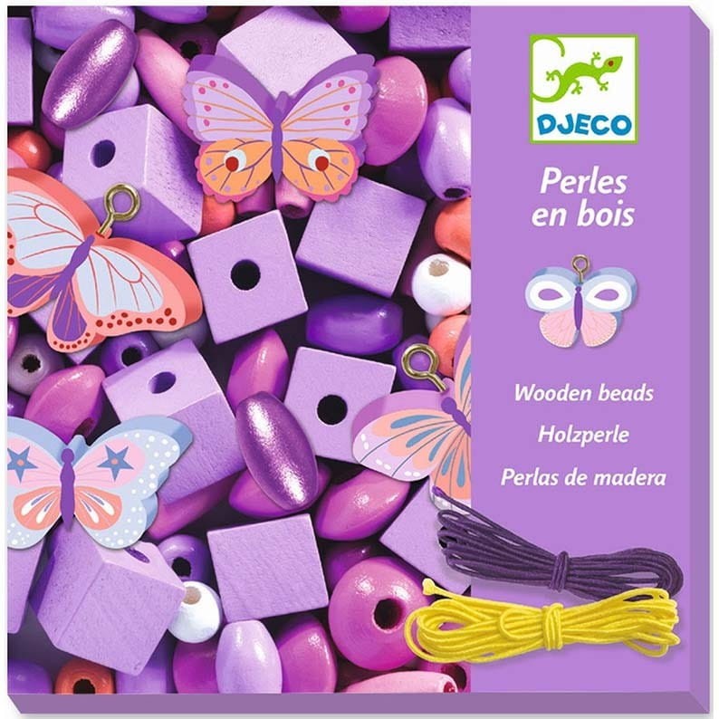 Drewniana Biżuteria Motyle - Djeco