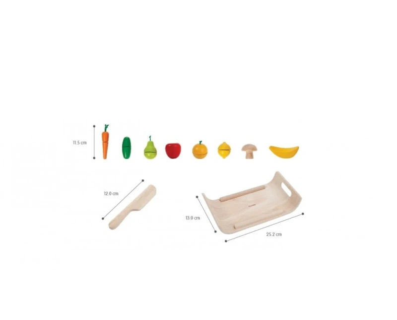 Warzywa i Owoce do Krojenia - PlanToys