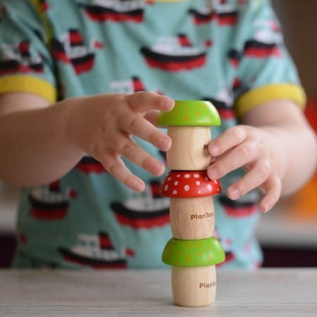 Kalejdoskop Grzybek Czerwony - PlanToys